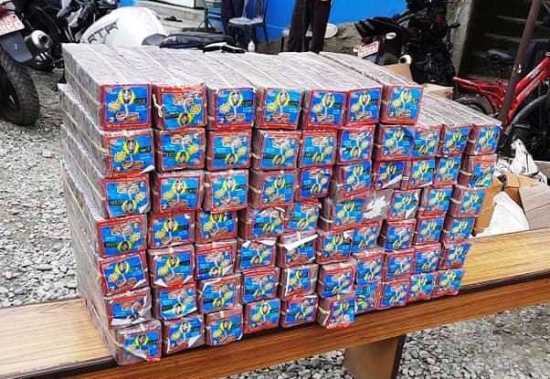 अतिसबाजी(पटका) सहित दुई जना ईटहरीबाट पक्राउ