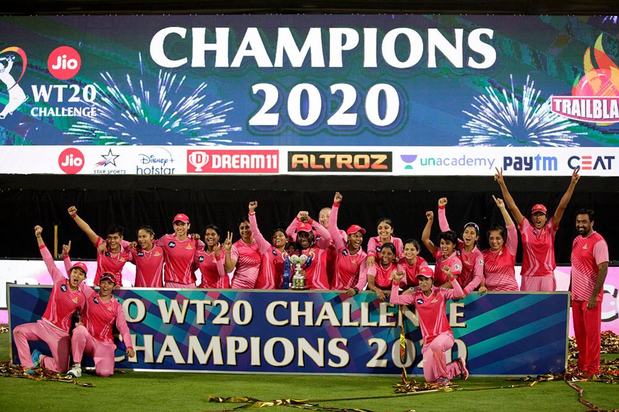 वुमन्स टि२० च्यालेन्जकाे उपाधि ट्रेलब्लेजर्सलाई