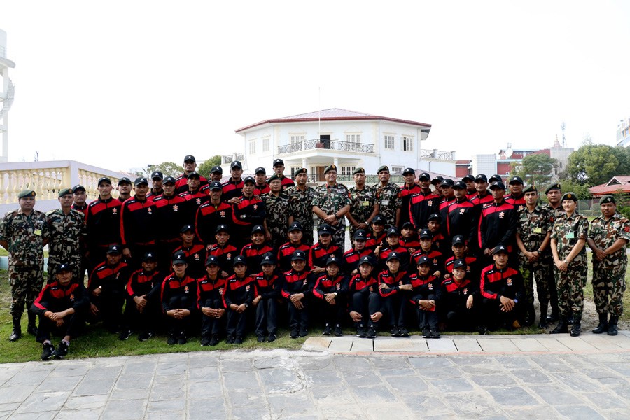 सेनाको खेलकूद प्रशिक्षण शुरु हुँदै