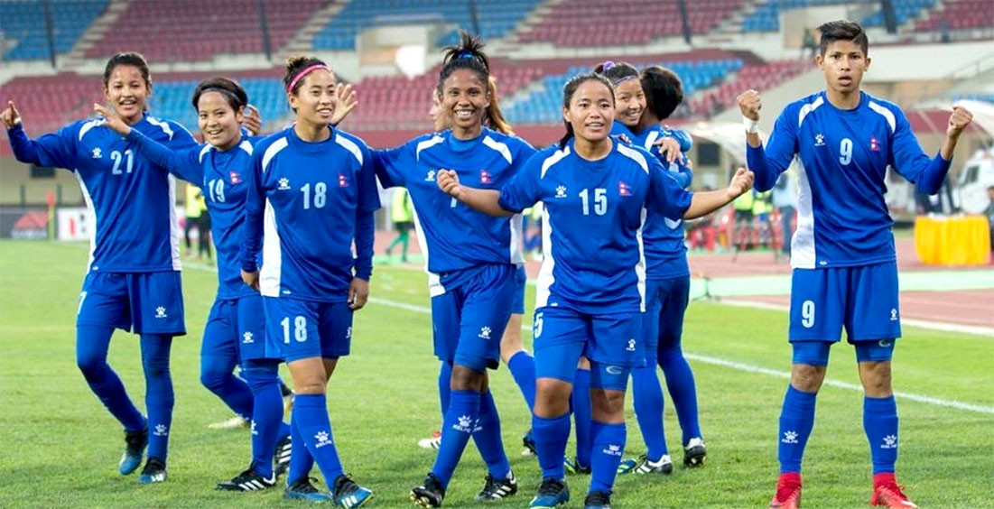 अब महिला र पुरुष फुटवल खेलाडीको तलव बराबर