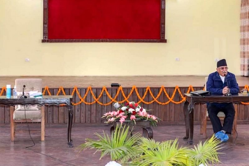 नेकपा बैठकमा आएनन् ओली, स्थायी कमिटी बैठक पनि सर्‍यो