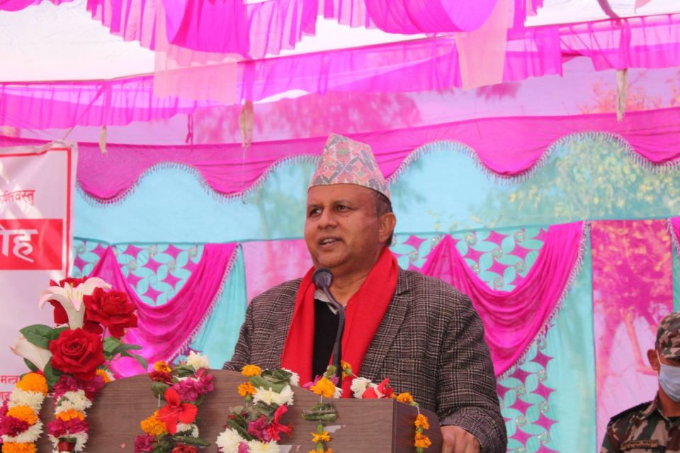 देशमा सङ्कट उत्पन्न हुने देखेपछि प्रधानमन्त्रीले जनतामाझ जाने निर्णय गर्नुभयो : मुख्यमन्त्री पोखरेल