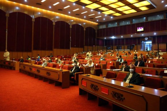 राष्ट्रिय सभा अधिवेशन : प्रतिनिधि सभा विघटनप्रति चिन्ता