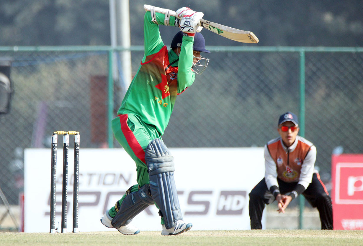 पीएम कप: जारी फाइनलमा आर्मीले एपीएफलाई दियो २१२ रनको लक्ष्य