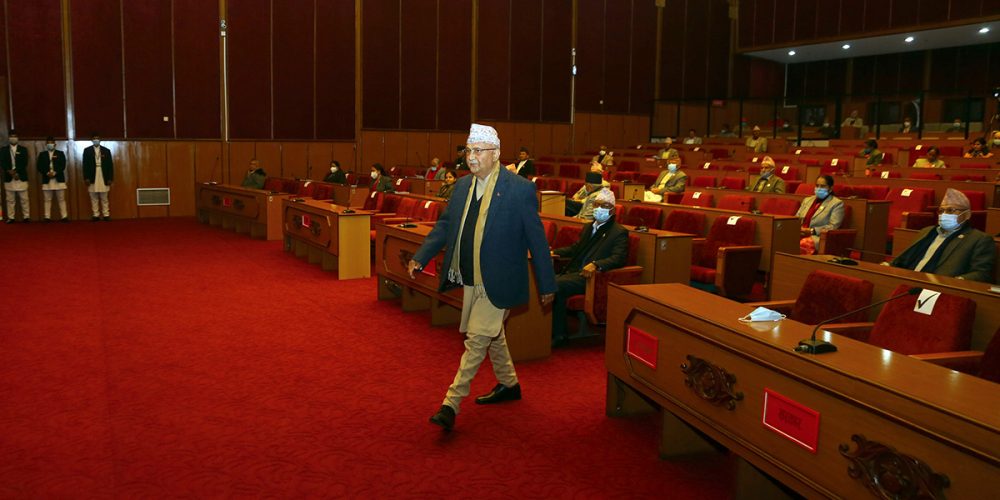 राष्ट्रिय सभामा प्रधानमन्त्रीलाई कसले के साधे ?