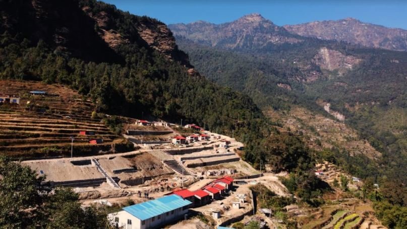 निर्माण हुँदै नमूना थामी बस्ती, वैशाखसम्म सबै घर बन्ने