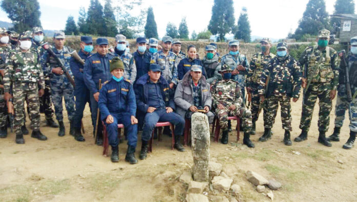 सीमा क्षेत्रमा जबर्जस्ती पिलर गाडेपछि स्थानीयले लखेटे एसएसबीलाई