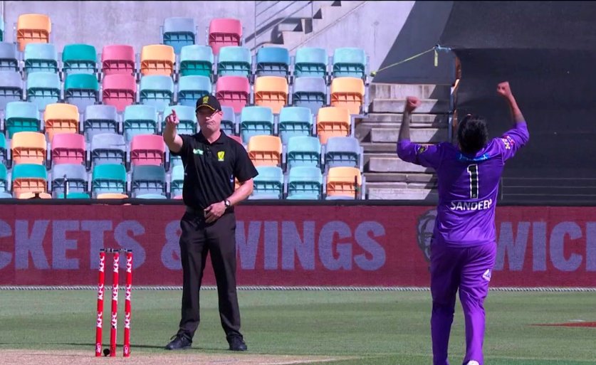 सन्दीप लामिछाने आबद्ध होबार्ट हरि​केन्स मेलबर्न स्टार्ससँग पराजित