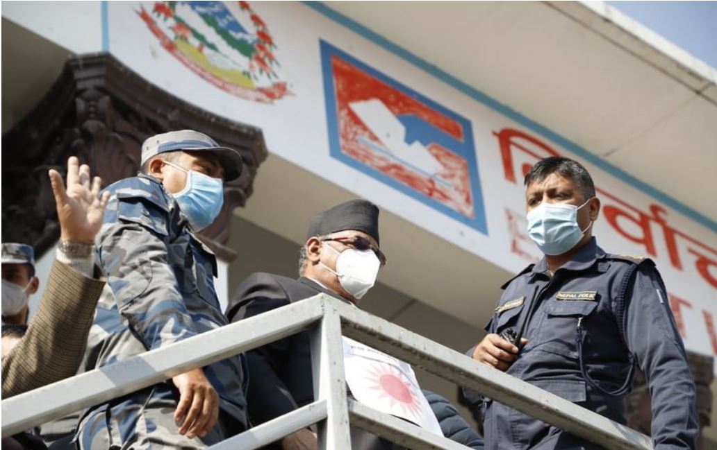 दाहाल–नेपाल समूह निर्वाचन आयोग पुग्यो