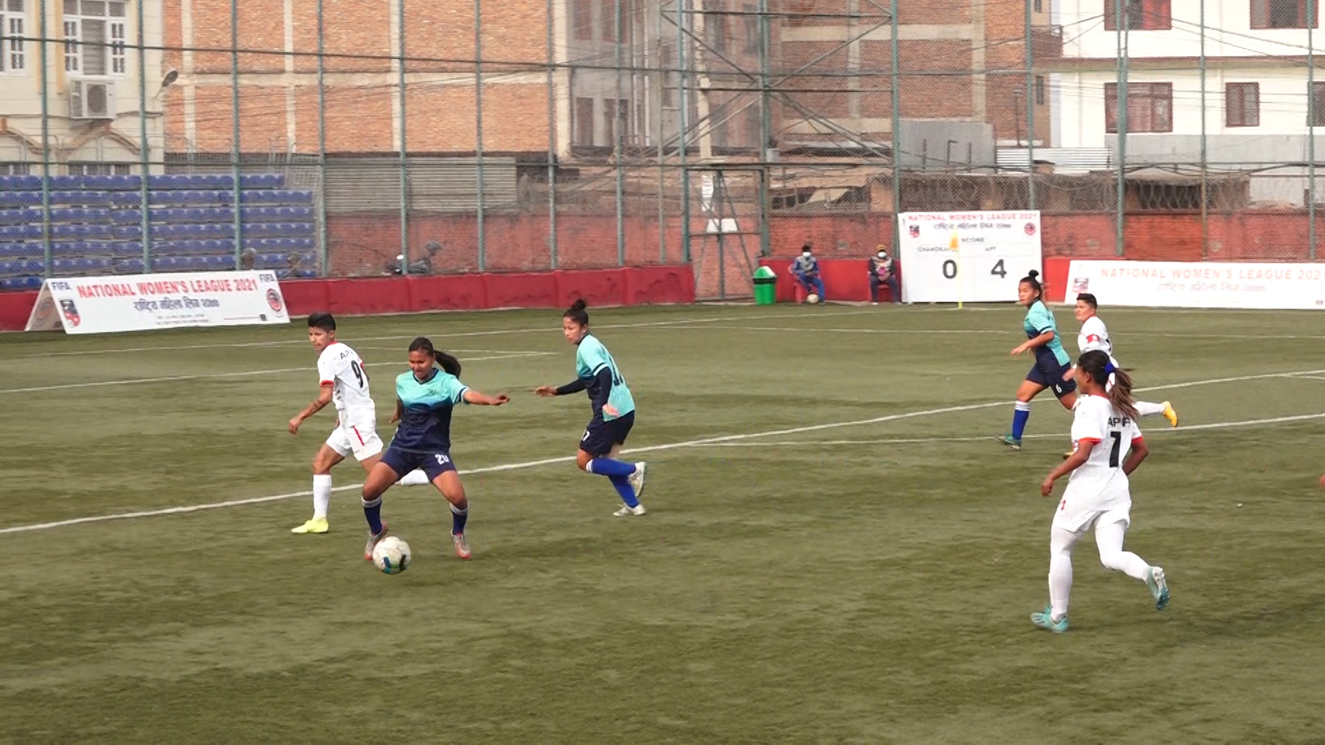 महिला राष्ट्रिय लिगमा एपिएफले चन्द्रपुरलाई हरायाे, सावित्राले गरिन् ६ गोल