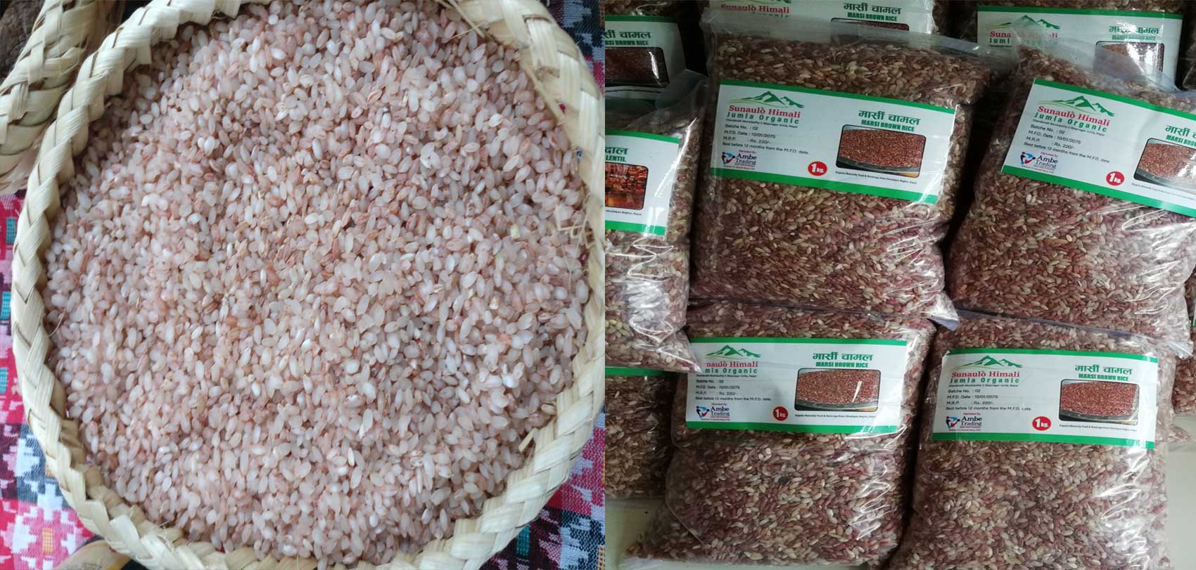 जुम्लाको २ सय क्वीन्टल मार्सी चामल किन्दै खाद्य कम्पनी