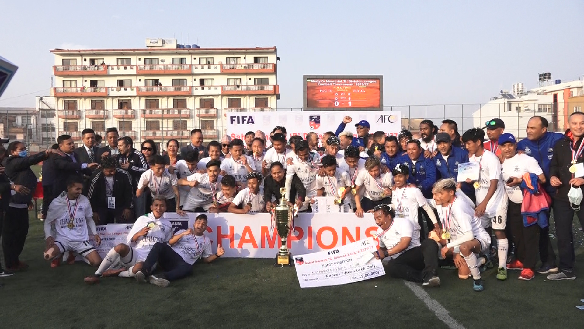 सातदोबाटो युथ क्लब ए डिभिजनमा बढुवा