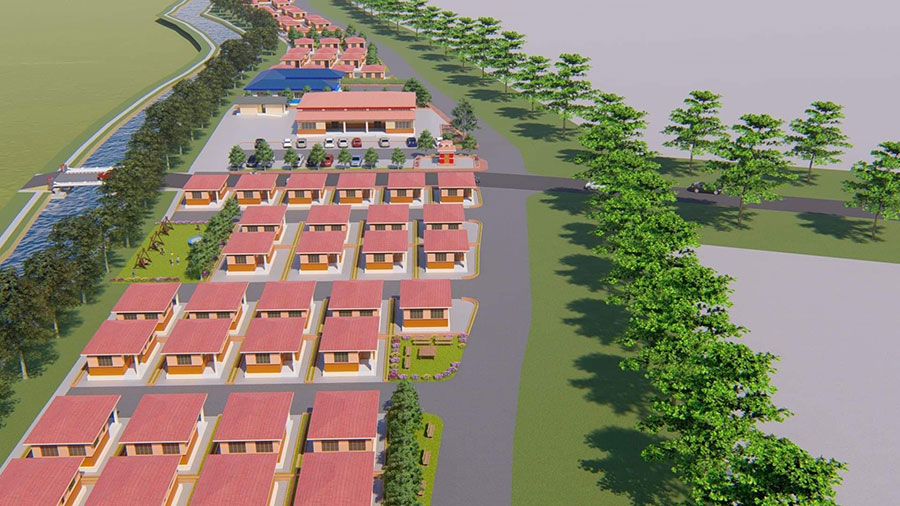 उर्लाबारीमा एकीकृत सन्थाल बस्ती निर्माण गरिने, प्रधानमन्त्रीले आज शिलान्यास गर्दै