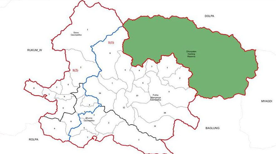 बागलुङ र रुकुमको वर्षौँदेखिको सीमा विवाद सुल्झाइँदै