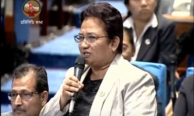 मिडियाको कार्टुन हेर्नुस्, ओलीले अलिकति आत्मसमीक्षा गर्नुपर्दैन?: पम्फा भुसाल