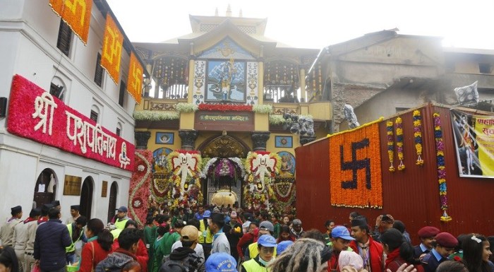 महाशिवरात्रिमा पशुपति दर्शन गर्न तीन स्थानबाट लाम बस्न सकिने, १० हजार सुरक्षाकर्मी परिचालन