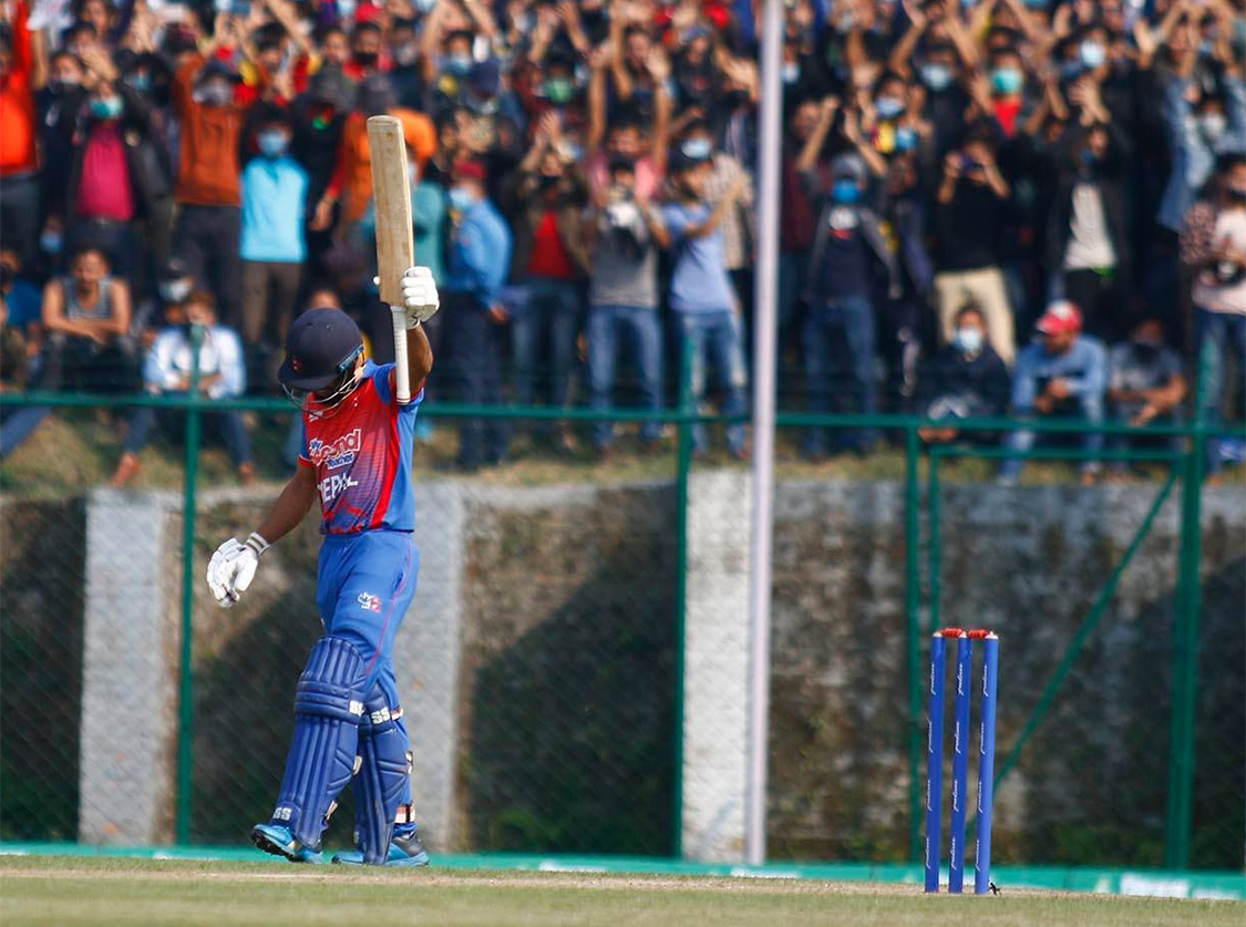 टी–२० क्रिकेटमा कुशल भुर्तेलको लगातार तेस्रो अर्धशतक