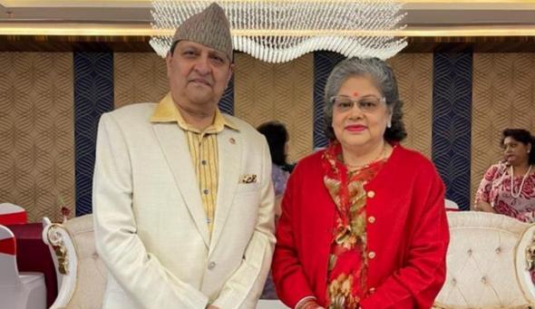 पूर्वराजा ज्ञानेन्द्र दम्पती अस्पताल भर्ना