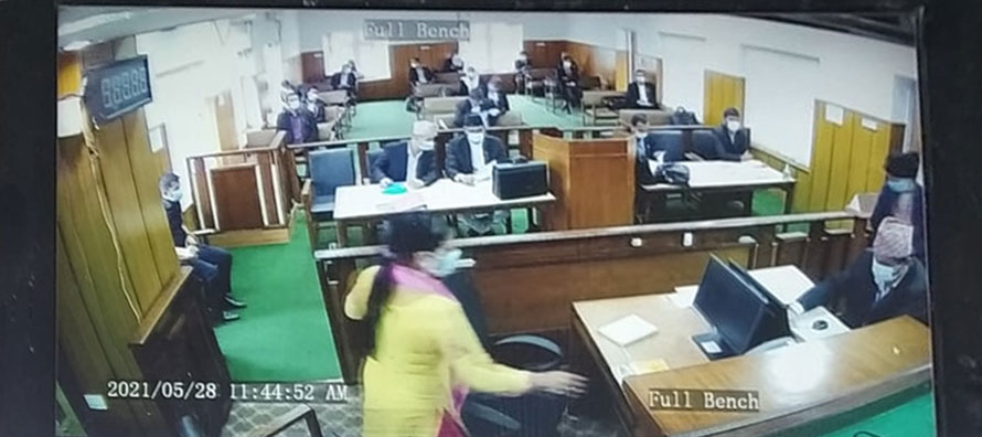 संसद विघटनविरुद्ध दायर रिटमा बहस गर्न टाइमकार्ड लागू