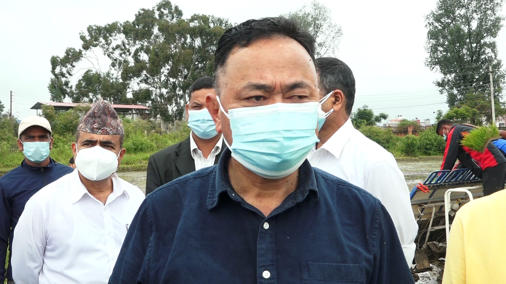 धान उत्पादन बढाएर आत्मनिर्भर हुन सकेमात्रै देशमा समृद्धि हासिल हुन्छ : मन्त्री नेम्वाङ