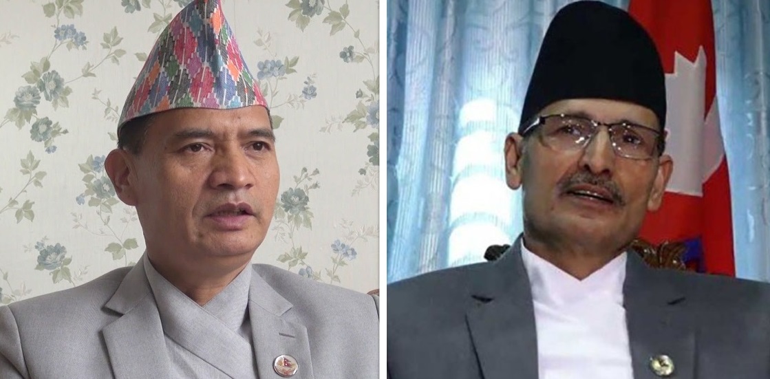 सभामुख र स्वास्थ्यमन्त्री सिन्धुपाल्चोक जाँदै