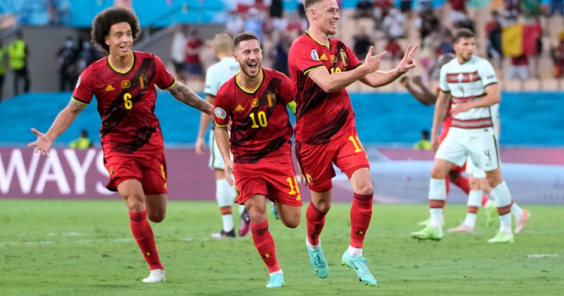 पोर्चुगललाई हराउँदै बेल्जियम युरो कपको क्वार्टर फाइनलमा