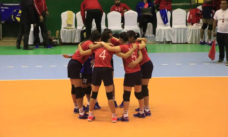 महिला भलिबल टोलीको बन्द प्रशिक्षण आजदेखि सुरु