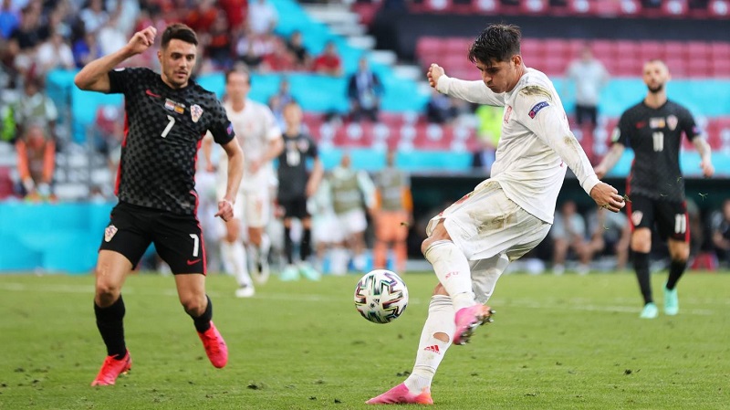 स्पेन युरो कप फुटबलको क्वार्टर फाइनलमा प्रवेश