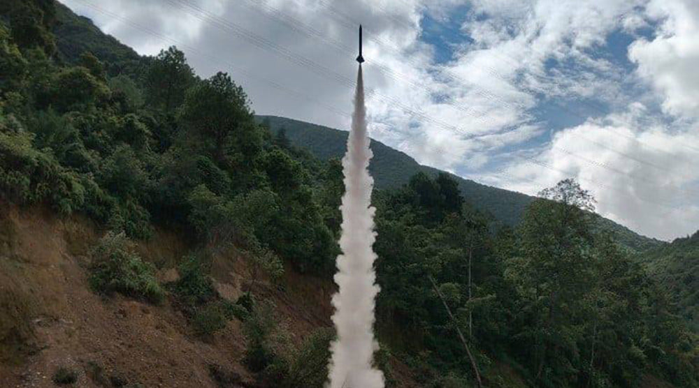 नेपाली विद्यार्थीले बनाएको सुपरसोनिक रकेटको परीक्षण सफल