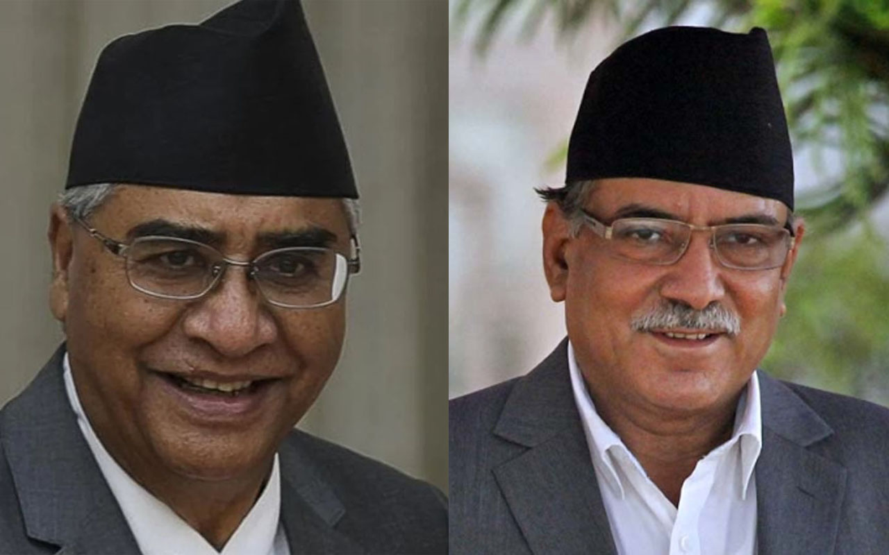 मन्त्रिमण्डललाई पूर्णता दिनेबारे प्रधानमन्त्री देउवा र अध्यक्ष प्रचण्डबीच छलफल