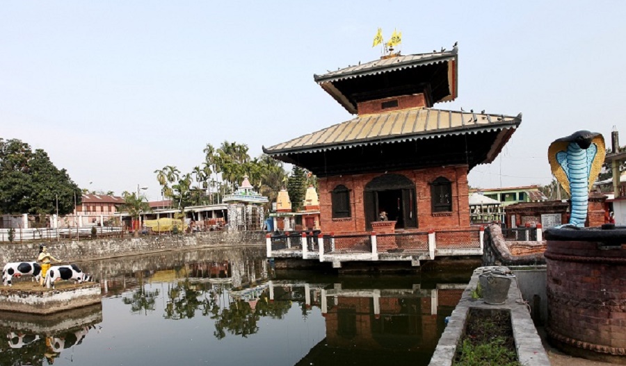 साउनमा पनि अर्जुनधाराधामको मुख्य मन्दिर खुला नहुने