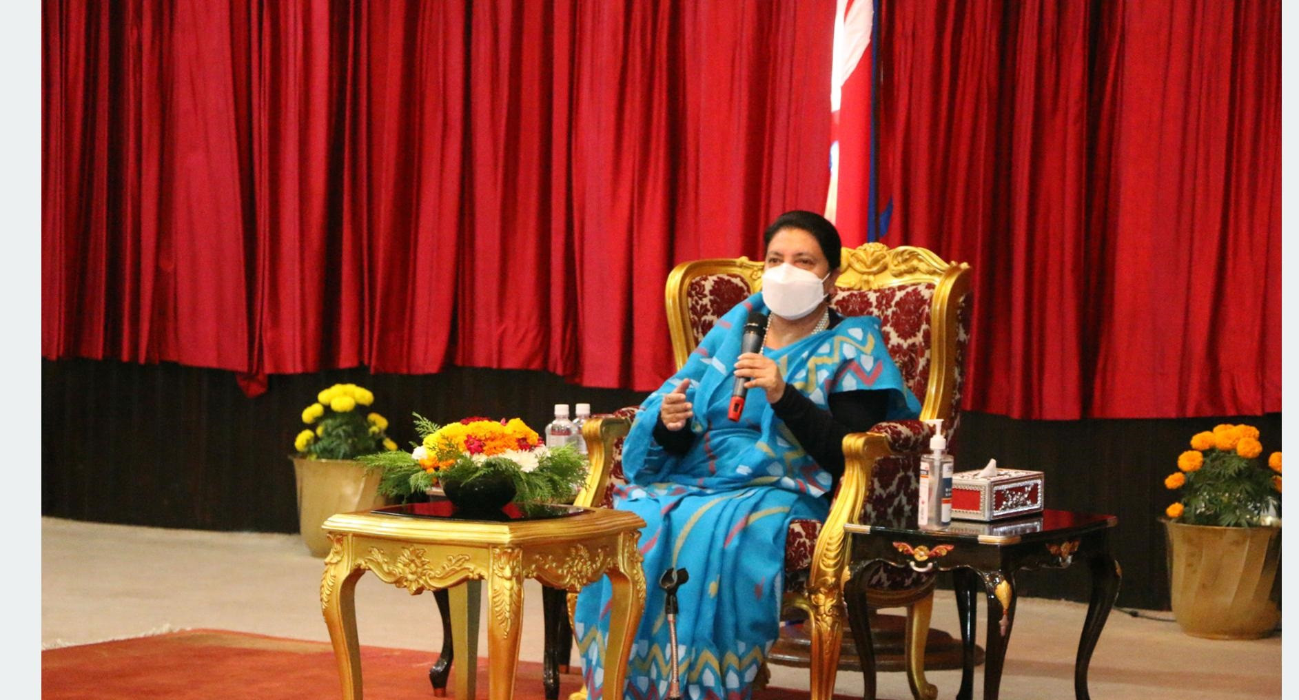 सुदृढ एकताले राष्ट्रिय भावनालाई अझ बलियो बनाउँछ – राष्ट्रपति