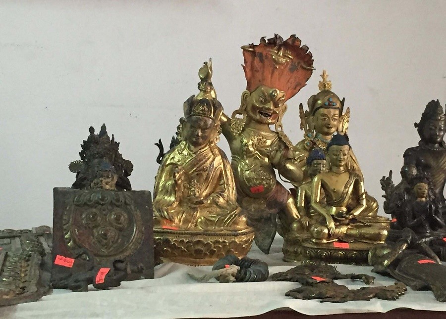 नेपालबाट चोरेर अमेरिका पु-याइएका मूर्ति फिर्ता ल्याइयो