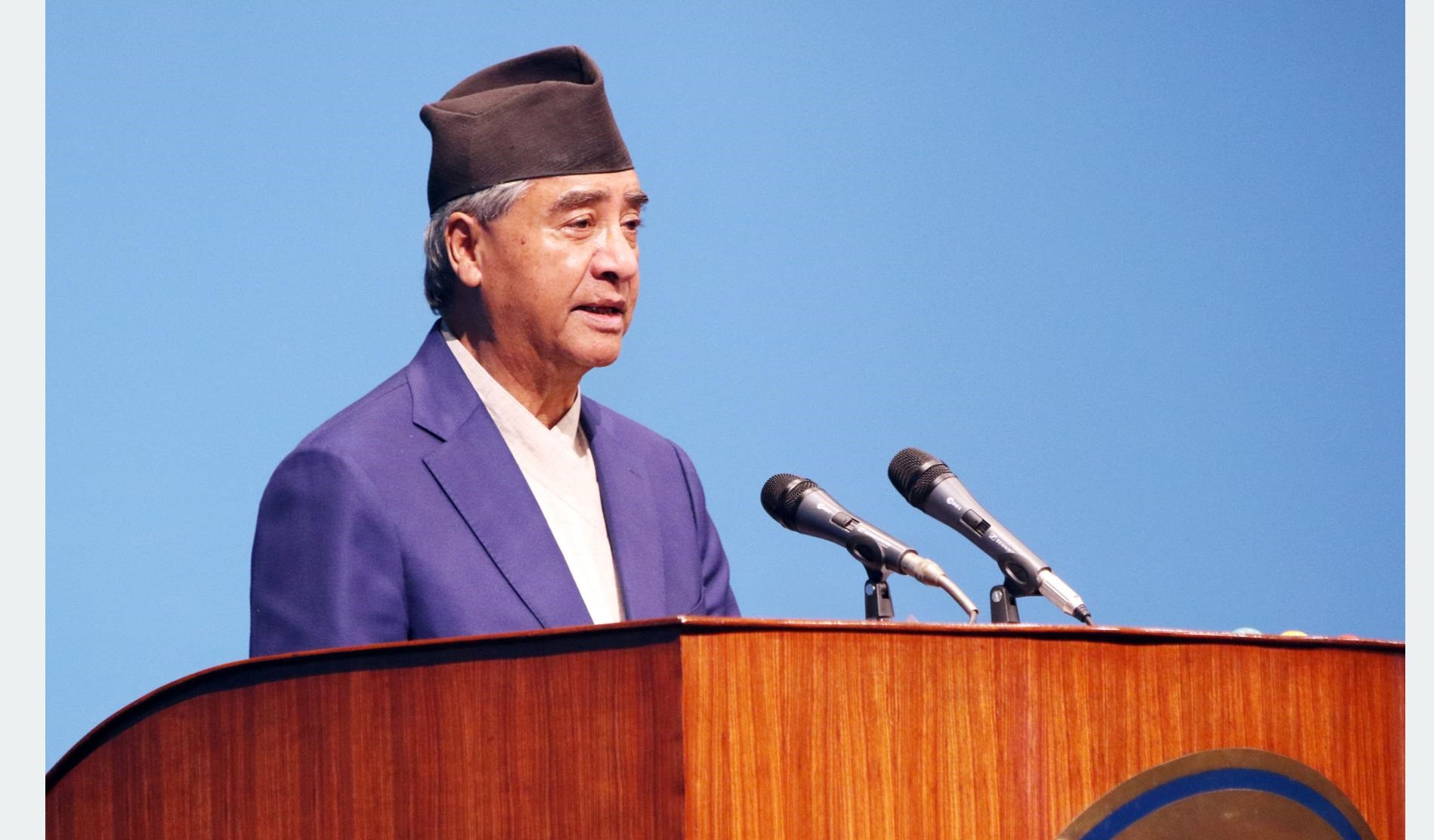 प्रधानमन्त्री देउवाले मागे विश्वासको मत