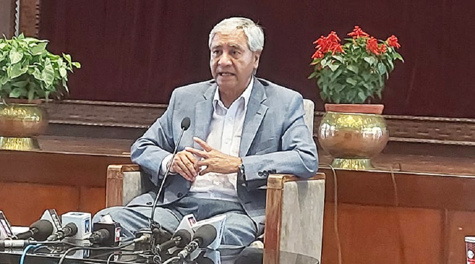 ५ दलको बैठकले नयाँ सरकारबारे निर्णय गर्दछ : देउवा