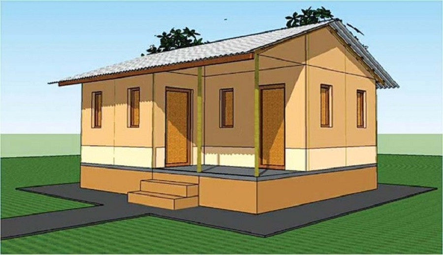 म्याग्दीका बाढीपहिरो प्रभावितलाई ४० घर हस्तान्तरण