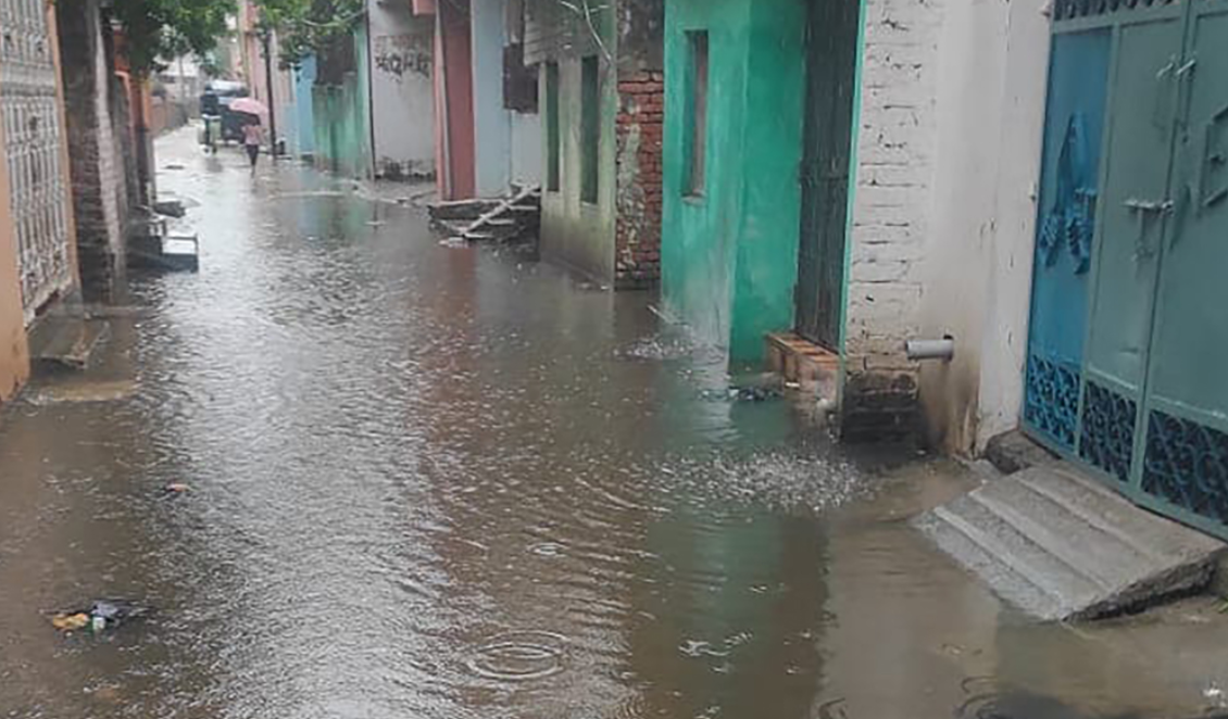 जनकपुरधाम जलमग्न, घर घरमा पानी