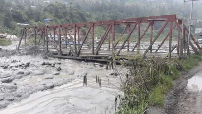 चनौटेस्थित रातोपुल बगाएको स्थानमा बेलिब्रिज तत्काल निर्माण प्रारम्भ गरिने