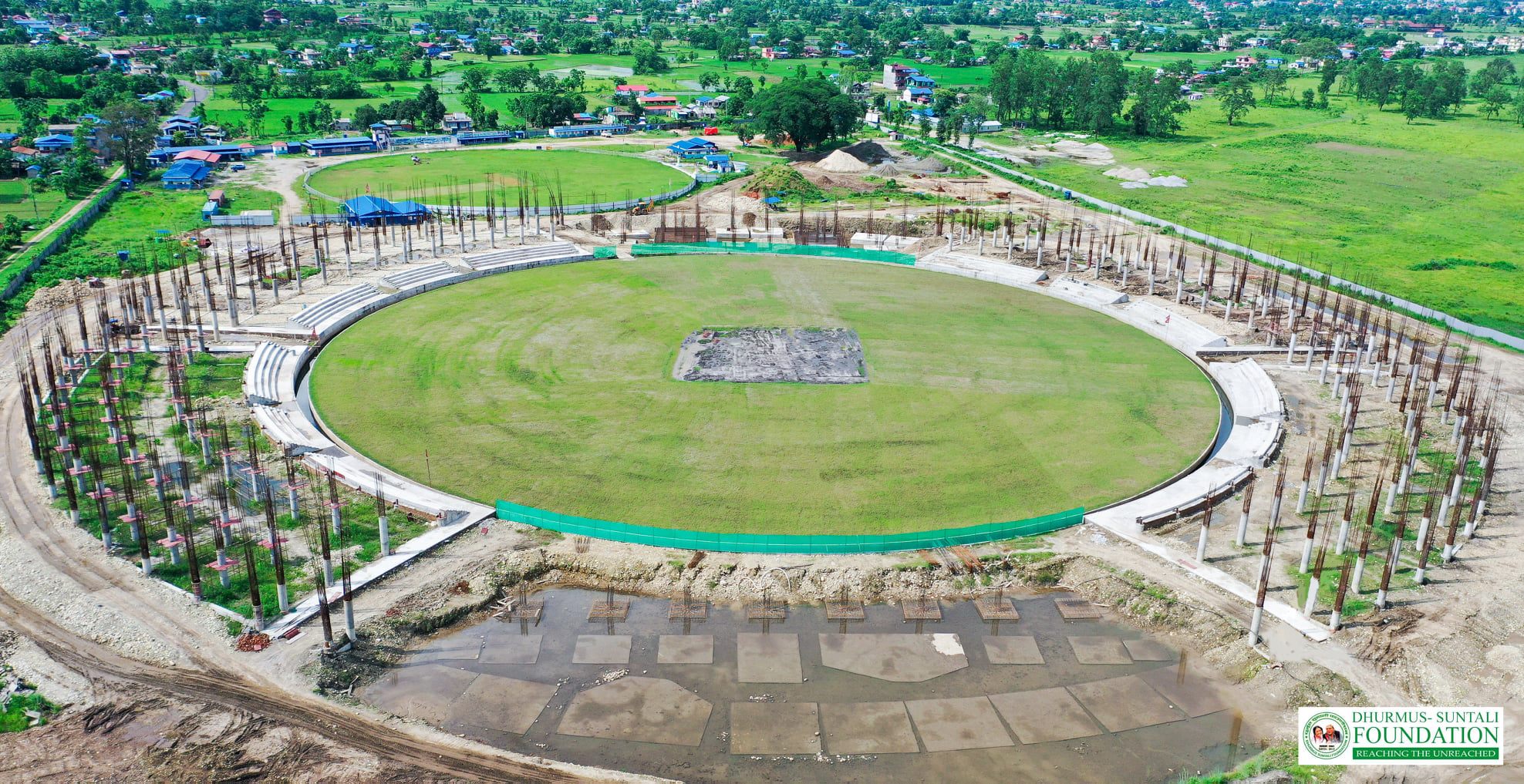 आर्थिक अभावले गौतमबुद्ध अन्तर्राष्ट्रिय क्रिकेट रङ्गशालाको कामले गति लिन सकेन