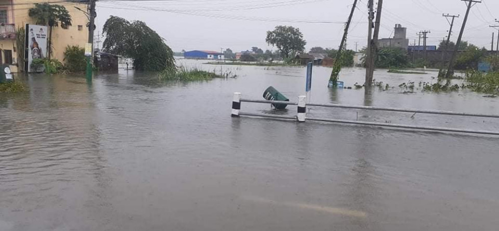 वर्षा र डुबानका कारण शबस्टेशनमा क्षति, विद्युत् आपूर्ति बन्द