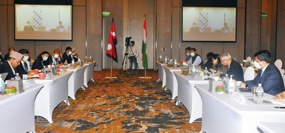 नेपाल-भारत संयुक्त निगरानी संयन्त्रको बैठक : भारतीय सहयोगका परियोजनाबारे छलफल