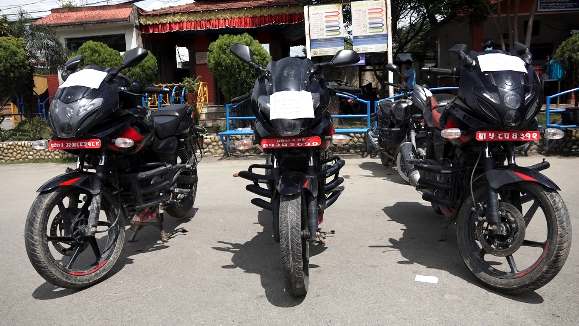 काठमाडौँमा चोरी भएका २३ वटा मोटरसाईकल धनीले पाए