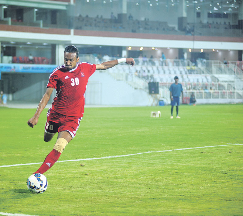 रोहित चन्दले भारतविरुद्धको मैत्रीपूर्ण फुटबल नखेल्ने