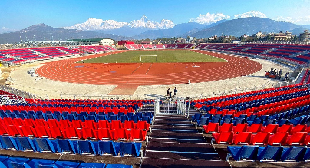 पोखरा फुटबल रङ्गशालामा ‘फ्लड लाइट’ राखिने