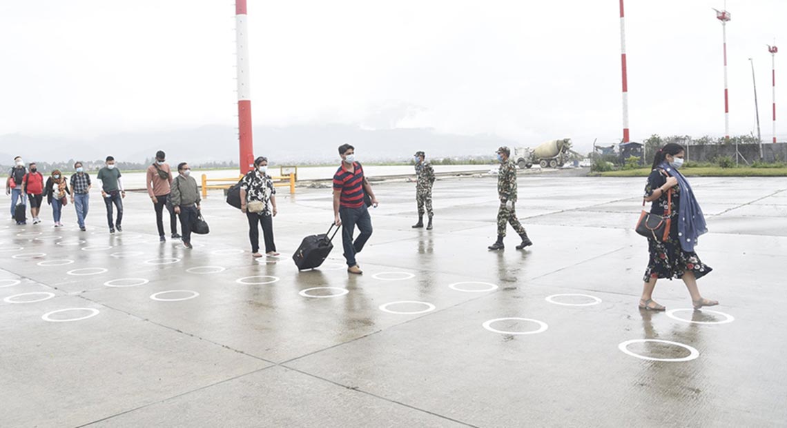 अफगानिस्तानबाट थप ७२ नेपाली स्वदेश फिर्ता