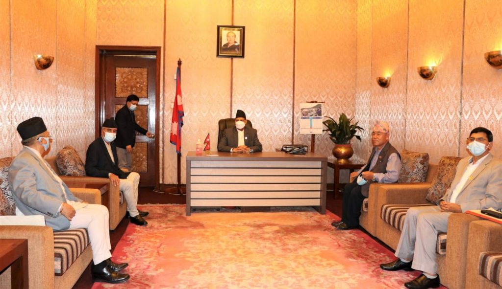 सदनलाई प्रभावकारी बनाउने विषयमा प्रधानमन्त्री र सभामुखबीच छलफल