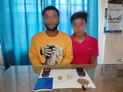 ब्राउन सुगरसहित झापाबाट दुई जना पक्राउ