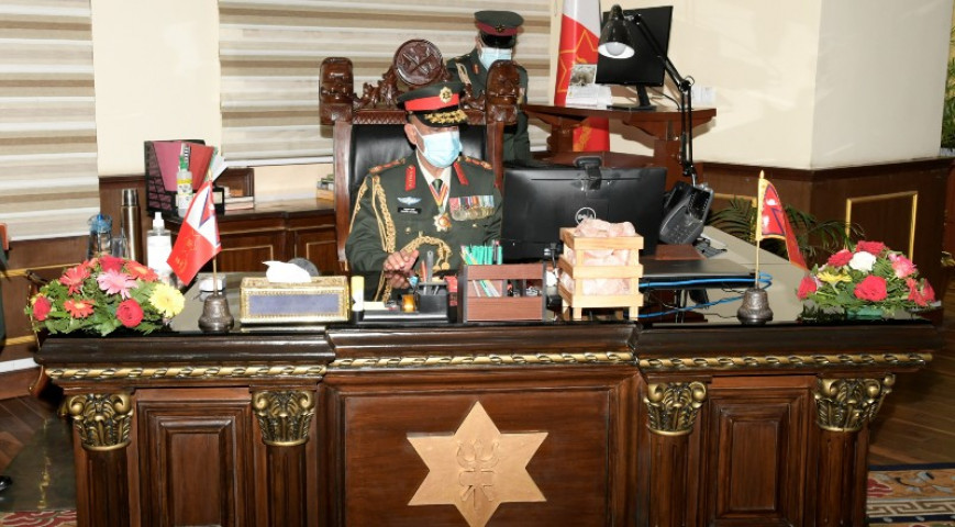 प्रभुराम शर्माले सम्हाले नेपाली सेनाको नेतृत्व