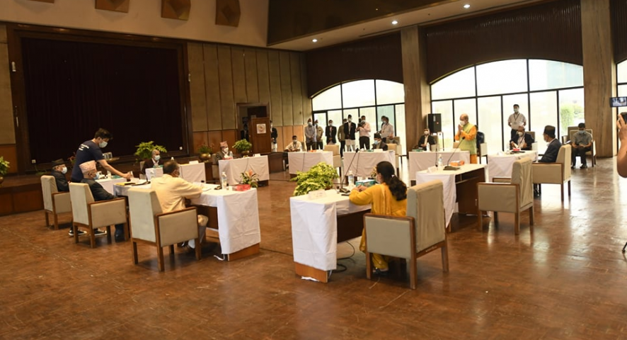 सभामुखले बोलाएको सर्वदलीय बैठक सुरु, एमाले अनुपस्थित