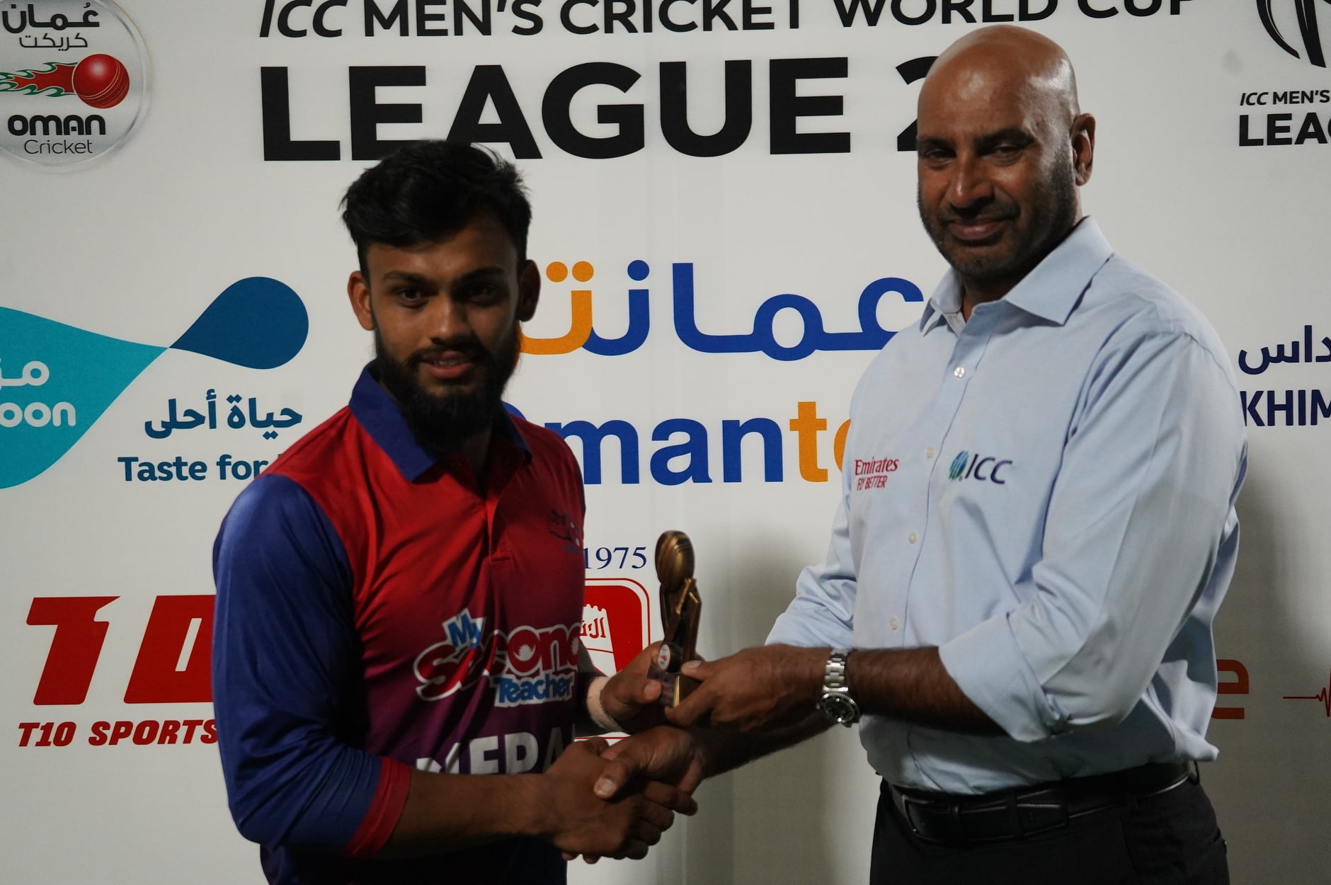 कीर्तिमानी ब्याटिङ गरेका कुशल भुर्तेल बने प्लेयर अफ द म्याच